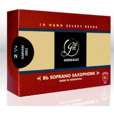 Gonzalez Regular Cut Soprano Saxophone Reeds - Box 10